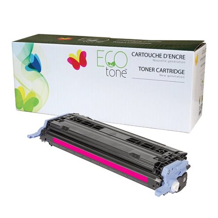 Cartouche de toner laser remise à neuf HP #124A Q6003A Magenta