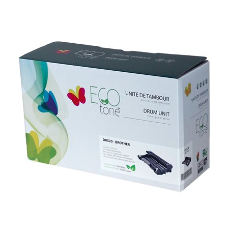 Drum, Tambour remis à neuf Brother DR520, DR-520 Noir