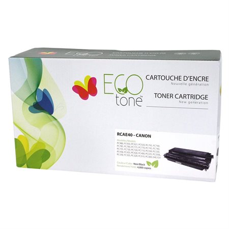 Remanufactured laser toner Cartridge Canon 1491A002, E40 Black