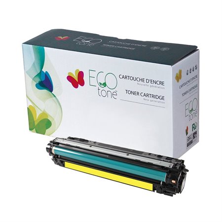Cartouche de toner laser remise à neuf HP #650A CE272A Jaune