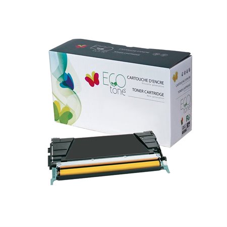 Cartouche de toner laser remise à neuf Lexmark C5222YS, C5220YS Jaune