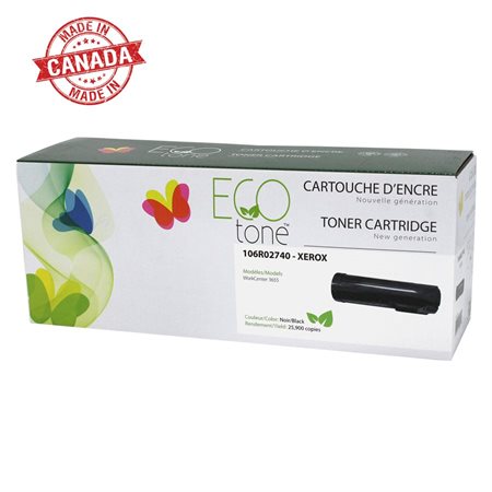Cartouche de toner laser remise à neuf Xerox 106R02740,106R2740 Noir