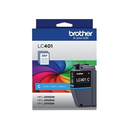 Cartouche jet d'encre LC401 cyan
