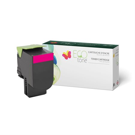 Remanufactured Lexmark 78C1XM0 magenta cartridge