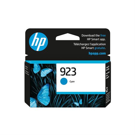 Cartouche jet d'encre HP 923 cyan