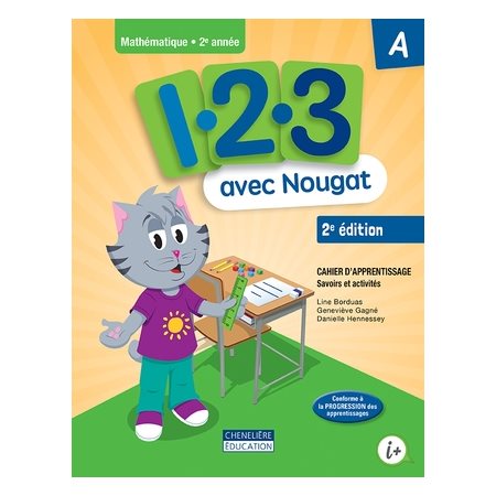 1, 2, 3... avec Nougat, 2e édition - 1er cycle (2e année) 