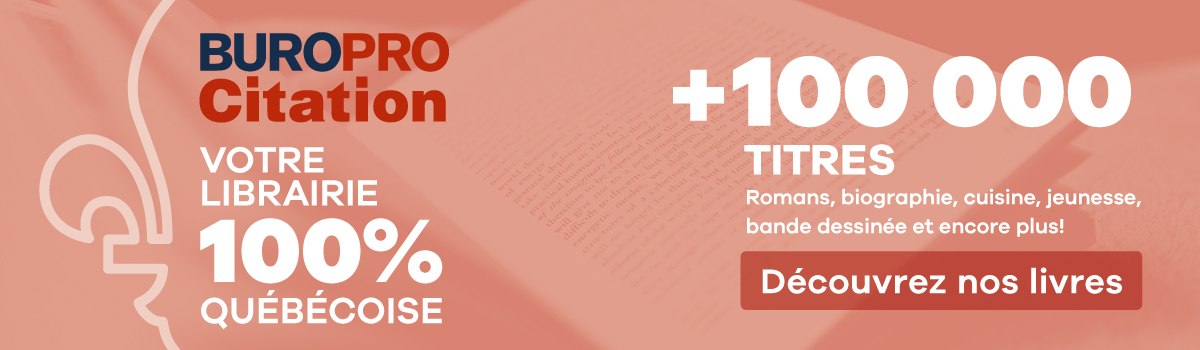 Buropro citation librairie quebecoise