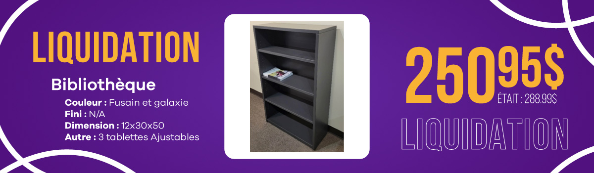 Liquidation-meuble-bibliothèque