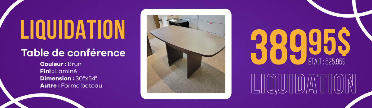 Liquidation-meuble-table-conférence