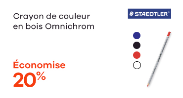 Crayon de couleur en bois 